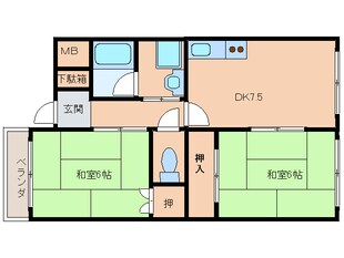 グリ－ンピア高槻の物件間取画像